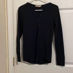 Large Faded Glory Black Sweater shirt
